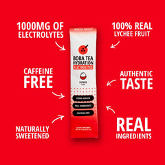 Boba Tea Protein with vitamin C and minerals supports energy