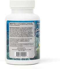Bob's Best Coral Calcium Supreme label highlighting 74 trace minerals