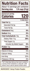 Bob's Red Mill hemp protein powder in smoothies for a mild boost.