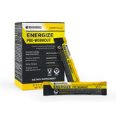 BODi Energize pre-workout powder tub ready for a high-energy workout