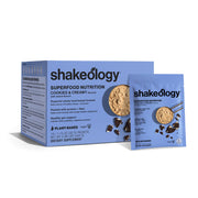 BODi Shakeology Cookies and Creamy packaging showcases gluten-free vegan protein and premium nutrition