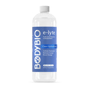 BodyBio e-Lyte bottle pour for easy hydration during workouts.