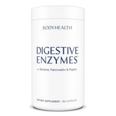 BodyHealth Digestive Enzymes 180 caps bottle supports comfortable digestion after meals