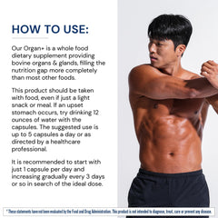 BodyHealth Organ Plus liver and heart components in the blend.