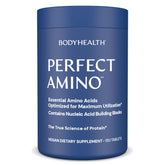 BodyHealth PerfectAmino bottle front for convenient workout recovery