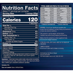 BODYTECH Whey Tech Pro 24 shake-ready glass highlighting chocolate flavor for quick post-workout.