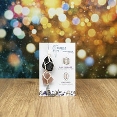 Moon and star car decor by Boho Garden for boho charm