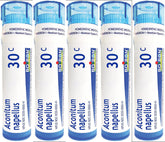 Boiron Aconitum Napellus 30C bottle for gentle fever support