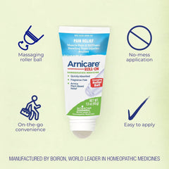 Boiron Arnicare roll-on gel targets muscle aches with a soothing application
