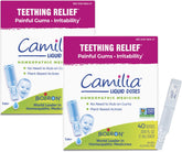 Boiron Camilia Drops bottle pour for gentle baby relief