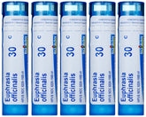 Boiron Euphrasia 30C pellets pack for compact, on-the-go eye care.