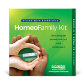 Boiron HomeoFamily kit storage case keeps family remedies organized and accessible.