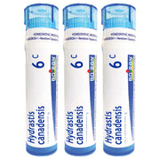 Boiron Hydrastis Canadensis 6C pellets en tubo para uso diario suave