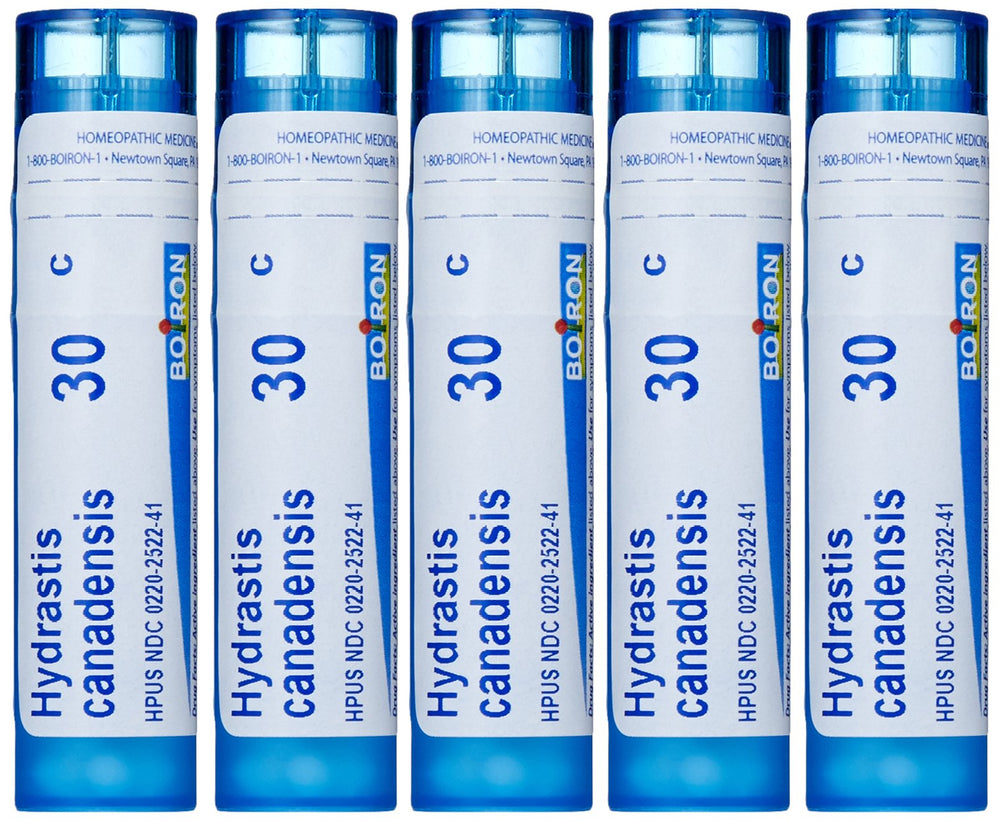 Boiron Hydratis Canadensis 30C tube front view for postnasal drip support
