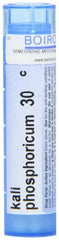 Front view of Boiron Kali Phosphoricum 30C tubes for quick access