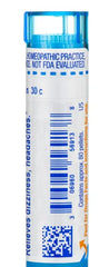 Boiron Phosphorus 30C pellets shown for on-the-go dosing with a compact tube.