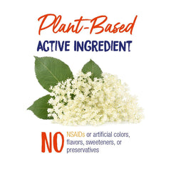 No water needed with Boiron Sambucus 6C meltaway pellets.
