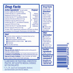 Boiron StressCalm On The Go tubes back view, compact family-friendly packaging.