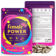BOIUOITI Beef Organ Liver capsules on bottle; supports energy.