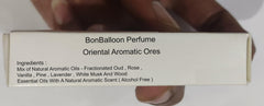 bonballoon Pink Musk Attar cap close-up, compact travel-friendly 3 ml bottle