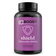 BoostCeuticals Quercetin bottle front view for daily immune support.