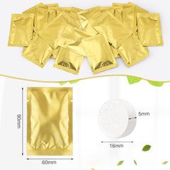 Close-up of Bosmiow pad showing high absorbency for oils.