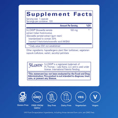 Boswellia AKBA capsule closeup by Pure Encapsulations for joint and immune support.