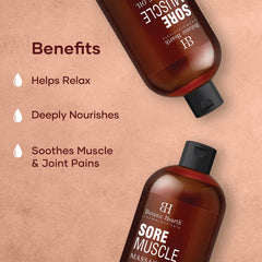 Close-up of Arnica, Lavender, and Peppermint blend in Botanic Hearth formulation.