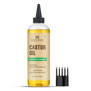 Botanic Hearth castor oil bottle pour for precise scalp application