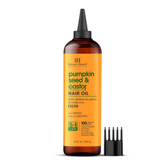 Botanic Hearth pumpkin seed and castor oil bottle for scalp nourishment and hair strength