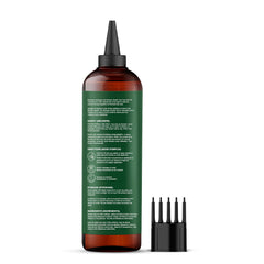Silky frizz-free finish as hair absorbs the nourishing blend.