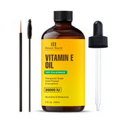 Botanic Hearth Vitamin E Oil bottle shown for skin and hair nourishment
