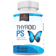 Botanica Research Thyroid Support bottle on desk supports daily focus.