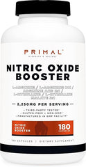 Bouteille Primal oxyde nitrique: soutien pratique pour les séances quotidiennes.