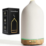Boxing Essential Oil Diffuser front view with soft glow for relaxation