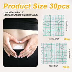 Boxob patch pack of 30 pieces for convenient at-home use