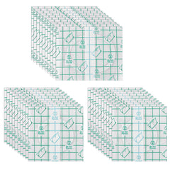 Boxob castor oil belly button patch close-up on PU film with leak-proof seal for mess-free wear