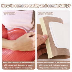 BOXOB self adhesive design keeps wrap in place without shifting