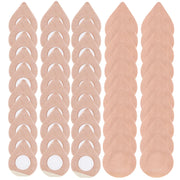 BOXOB teardrop castor oil wrap patch adheres securely for all-day wear.