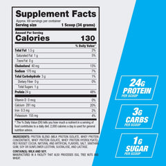 BPI Sports Best Protein powder-dispersion into liquid emphasizes smooth chocolate flavor.