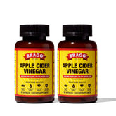 Bragg ACV capsules bottle front for daily wellness on the go.