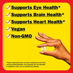 Bragg algae omega-3 label panel emphasizes sustainability and non-GMO ingredients.