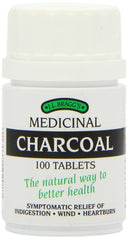 Bragg Charcoal 300mg bottle offers digestive support