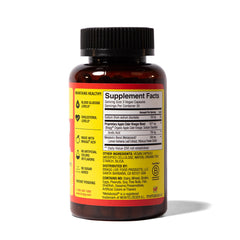 Botanical blend with hibiscus and lemon verbena in Bragg formula.