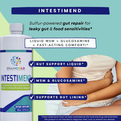 BrainChild IntestiMend dosage scoop for accurate daily intake