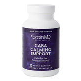 BrainMD Dr Amen GABA calming capsules bottle closeup for relaxation support