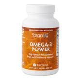 BRAINMD Dr Amen Omega-3 Power bottle with purified fish oil for brain health