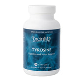 BrainMD Dr Amen Tyrosine bottle with 120 capsules for focus and alertness.
