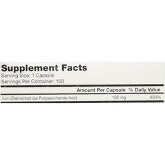 Breckenridge Ferrex capsules close-up for easy daily use.