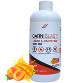 Bricker Labs Carniblast bottle label highlighting 3000mg L-Carnitine for energy support